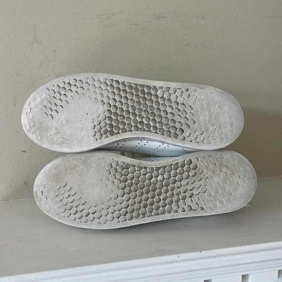 Adidas Women’s Cloudfoam White Sneakers Size 7.5 GUC - Picture 5 of 7